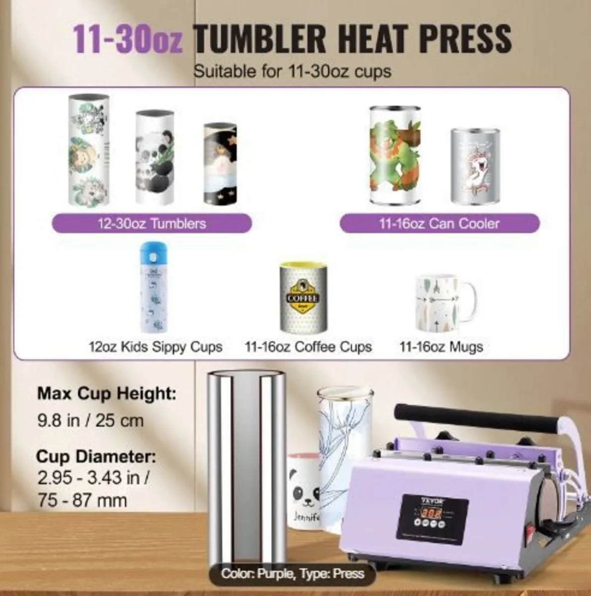 Tumbler Heat Press Machine - Image 2