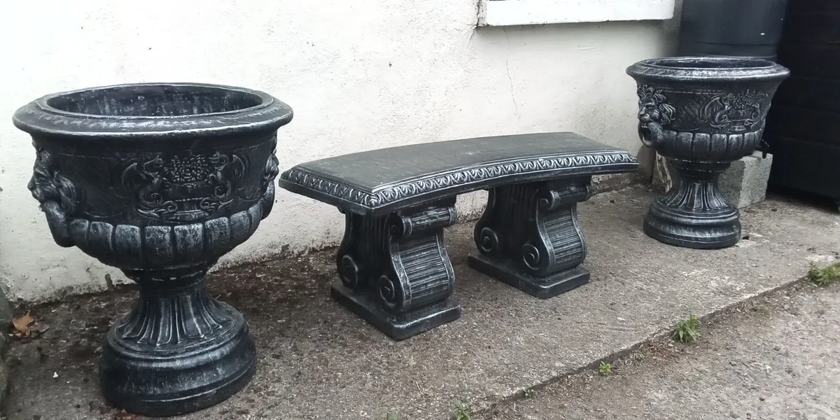 High Quality Concrete Garden Planters For SALE - Image 3