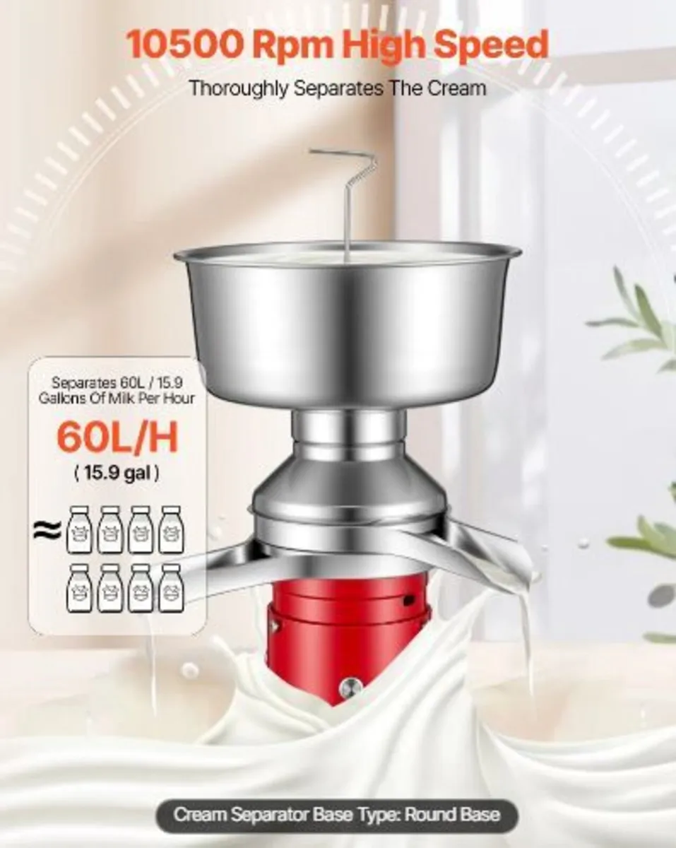 Electric Milk Cream Separator - Image 2