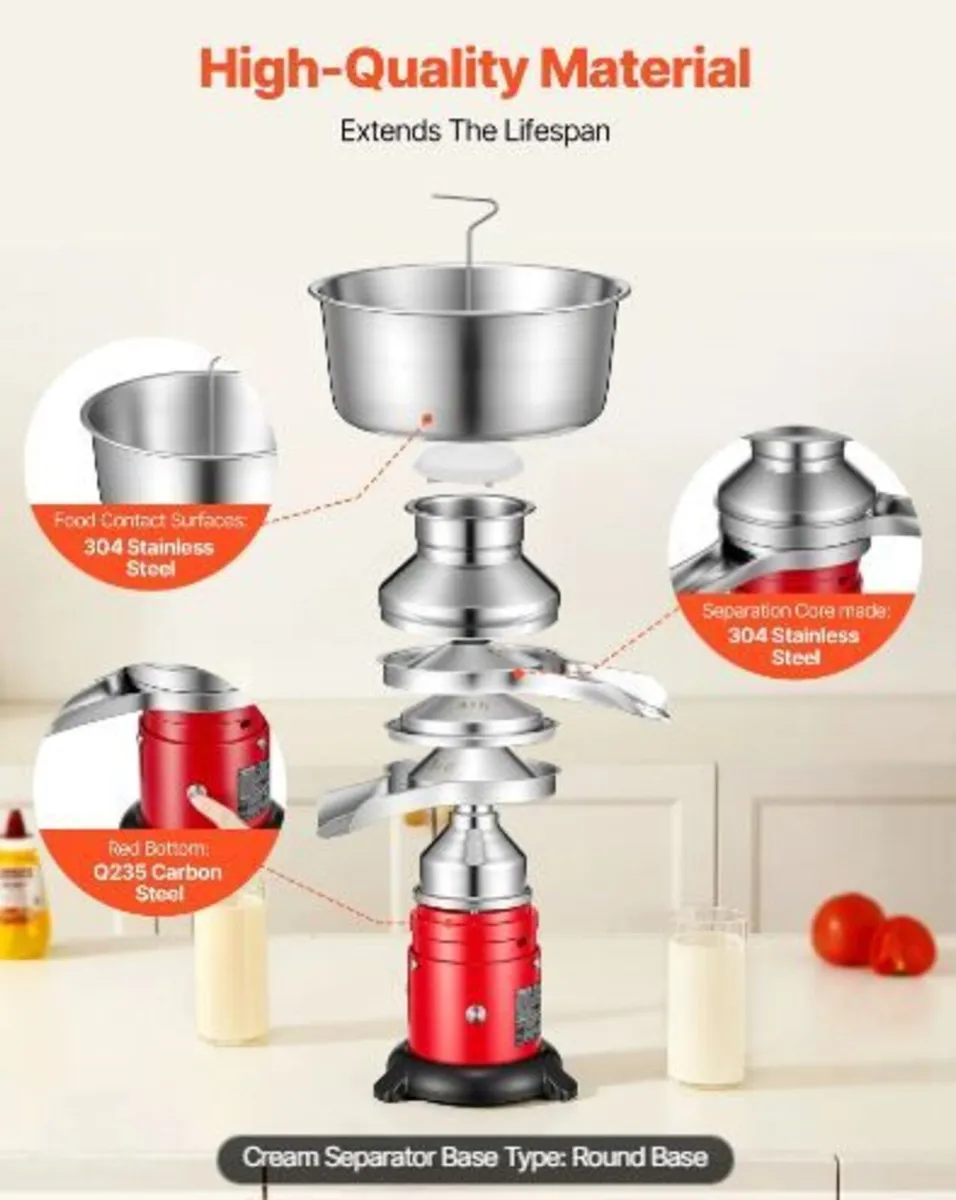 Electric Milk Cream Separator - Image 3