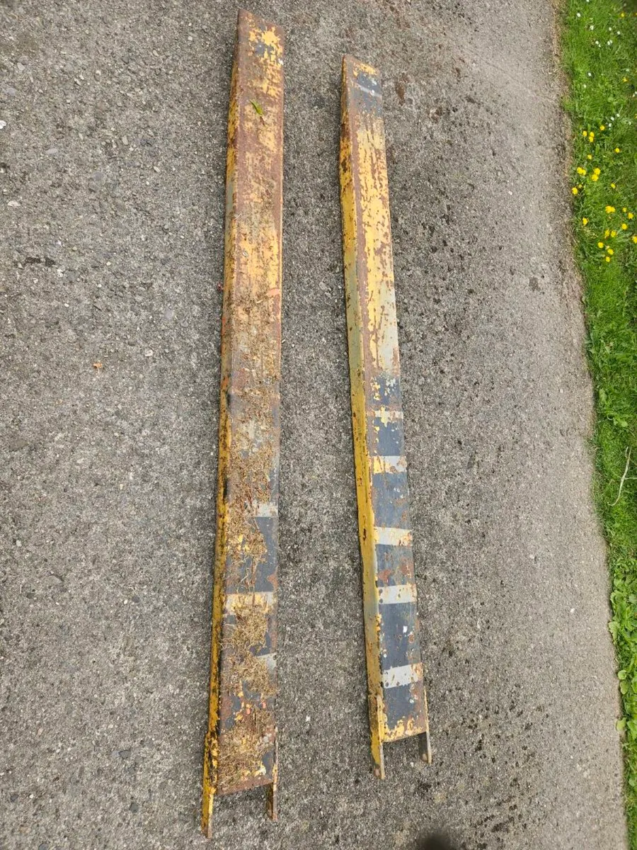 Forklift extensions