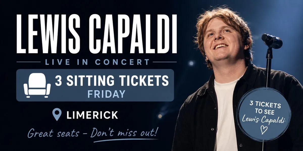Lewis Capaldi Tickets - Limerick - Friday