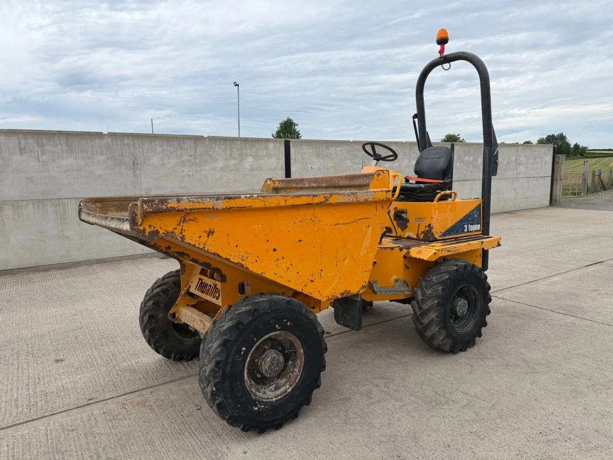 THWAITES 3 TON STRAIGHT SKIP DUMPER - Image 1