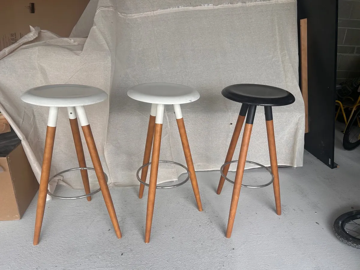 Bar Stools x3 - Image 3