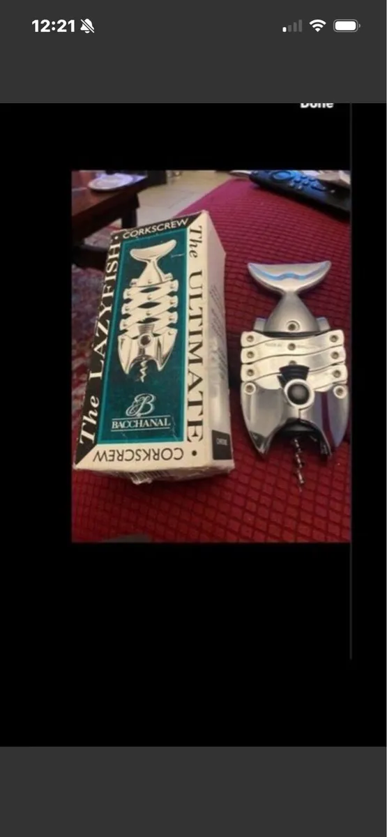 Vintage ‘The Lazy Fish ‘ Corkscrew - Image 2