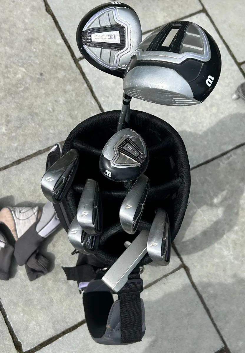 Ladies Wilson X31 Golf Club Set and Other Clubs - Image 3