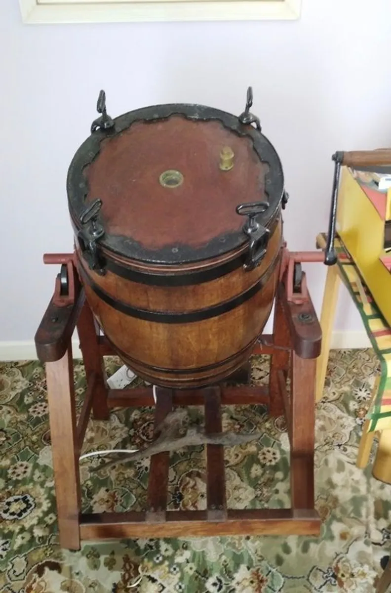 Antique Butter Barrel - Image 1