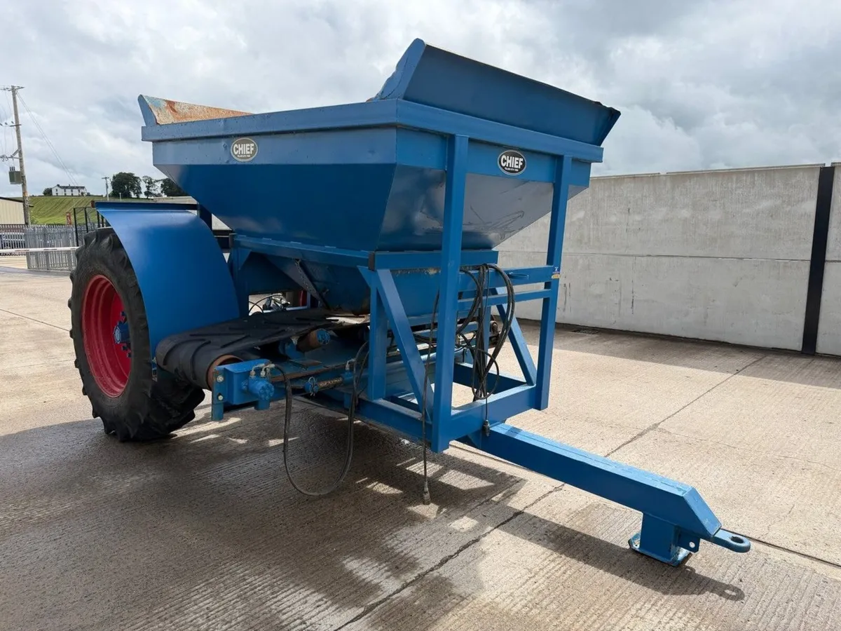 AUGHRIM ENGINEERING CHIEF SINGLE AXLE STONE CART - Image 2