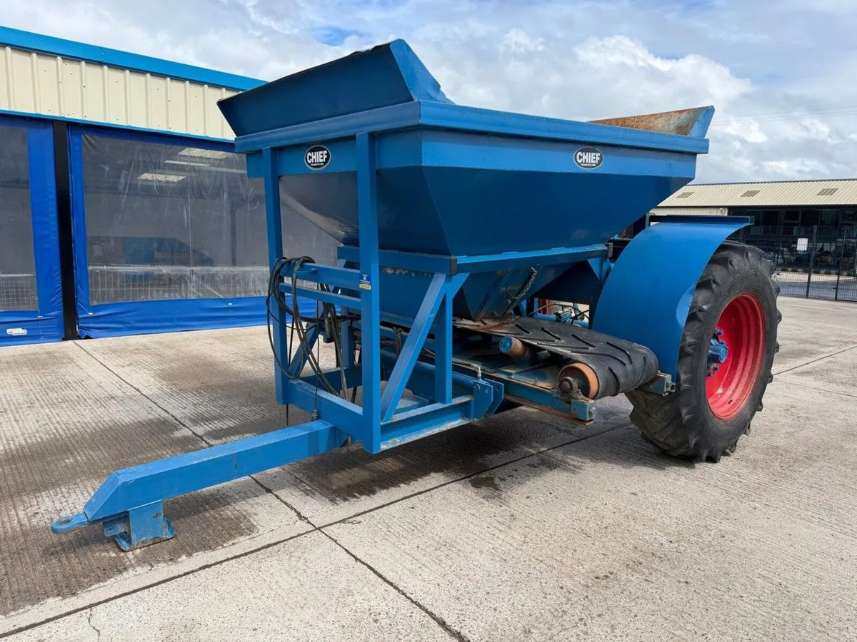 AUGHRIM ENGINEERING CHIEF SINGLE AXLE STONE CART - Image 1
