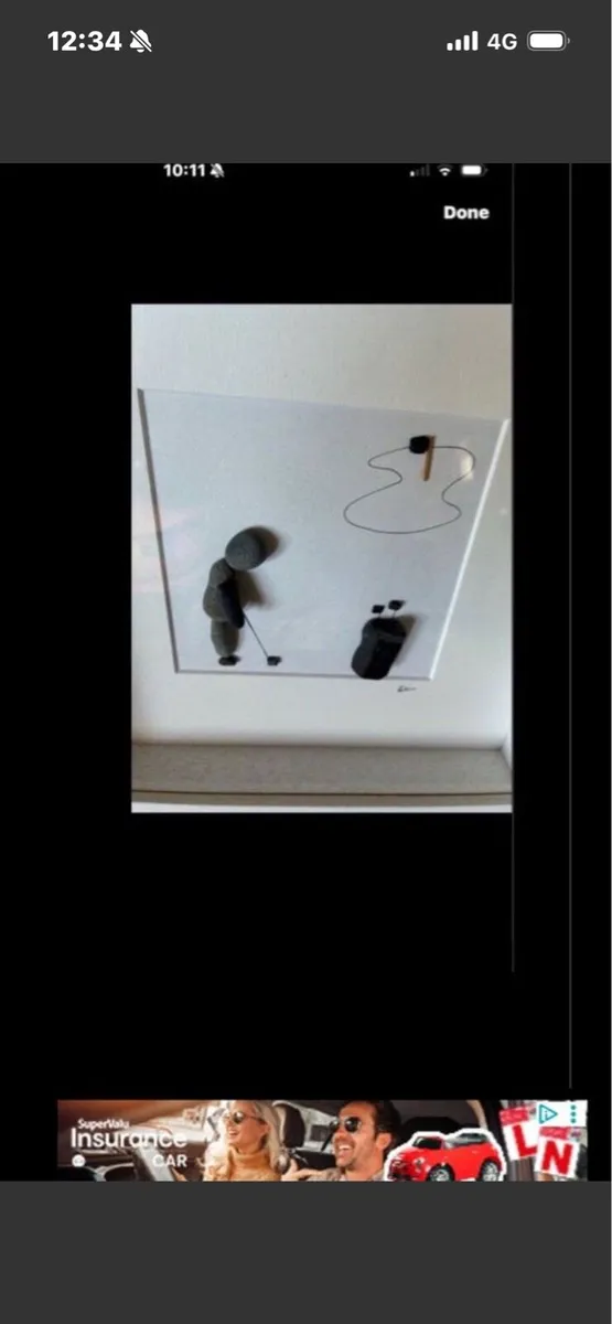 Original Pebble Art Golf Display - Image 2