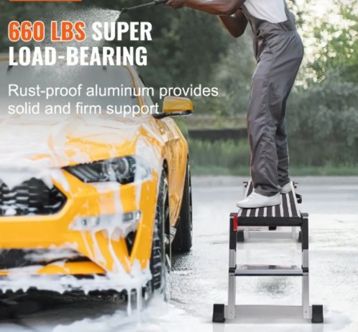 Folding Work Platform, 299.4 kg Load Capacity - Image 2