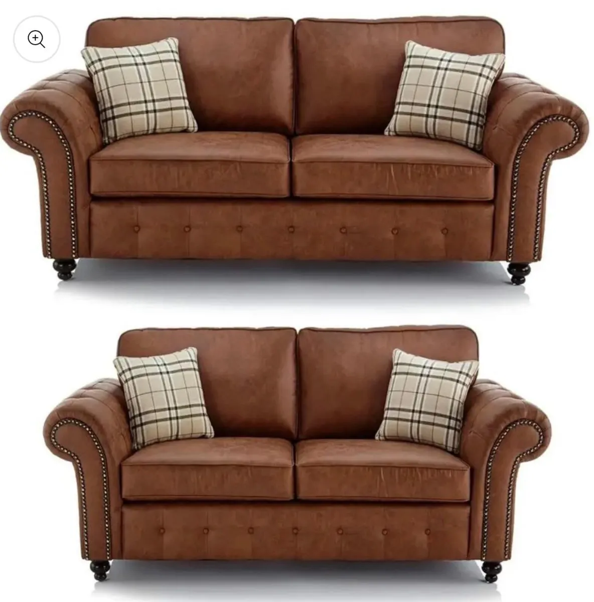 The Oakland Leather Sofa Range - Image 1
