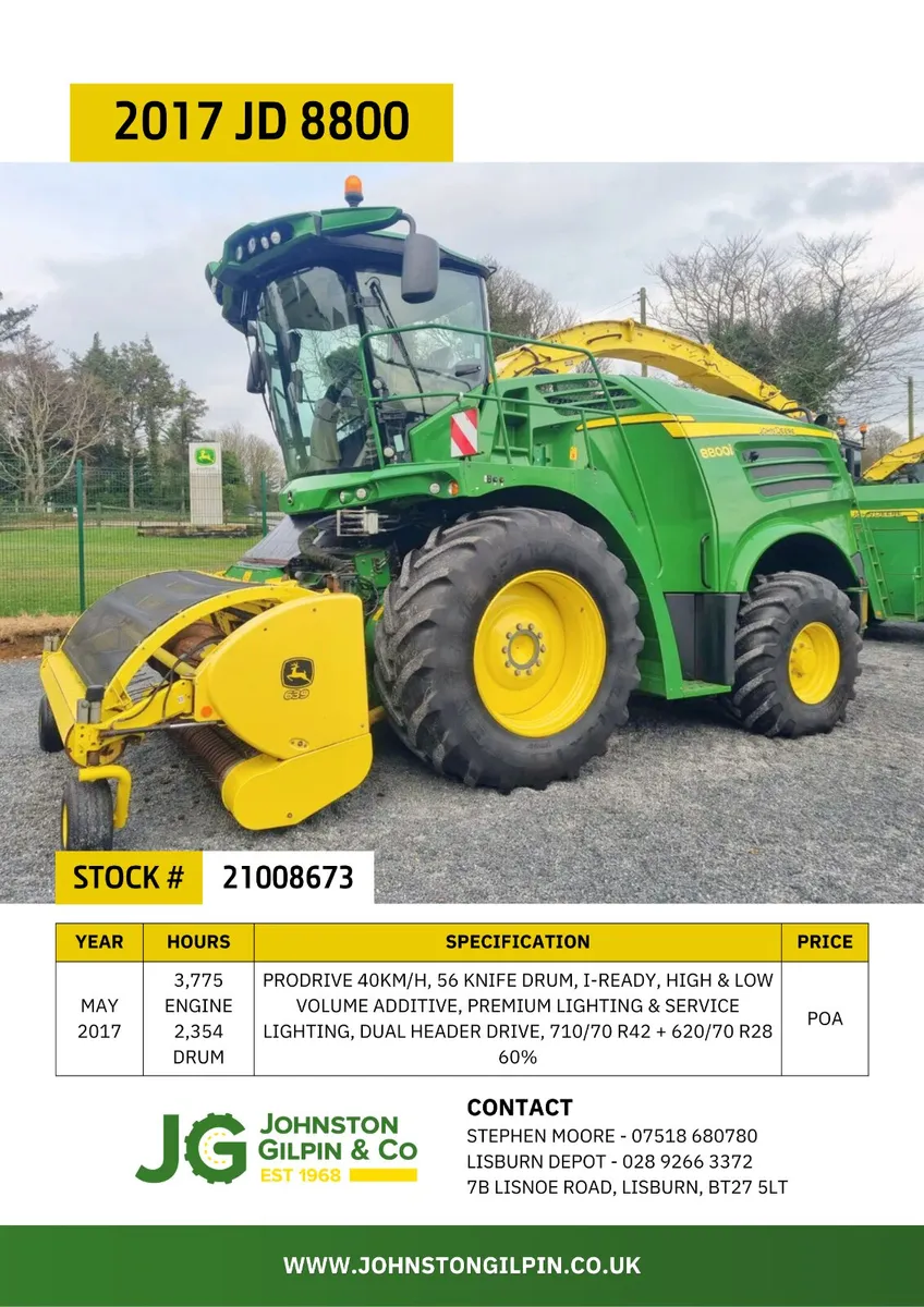 John Deere 8800 (2017)