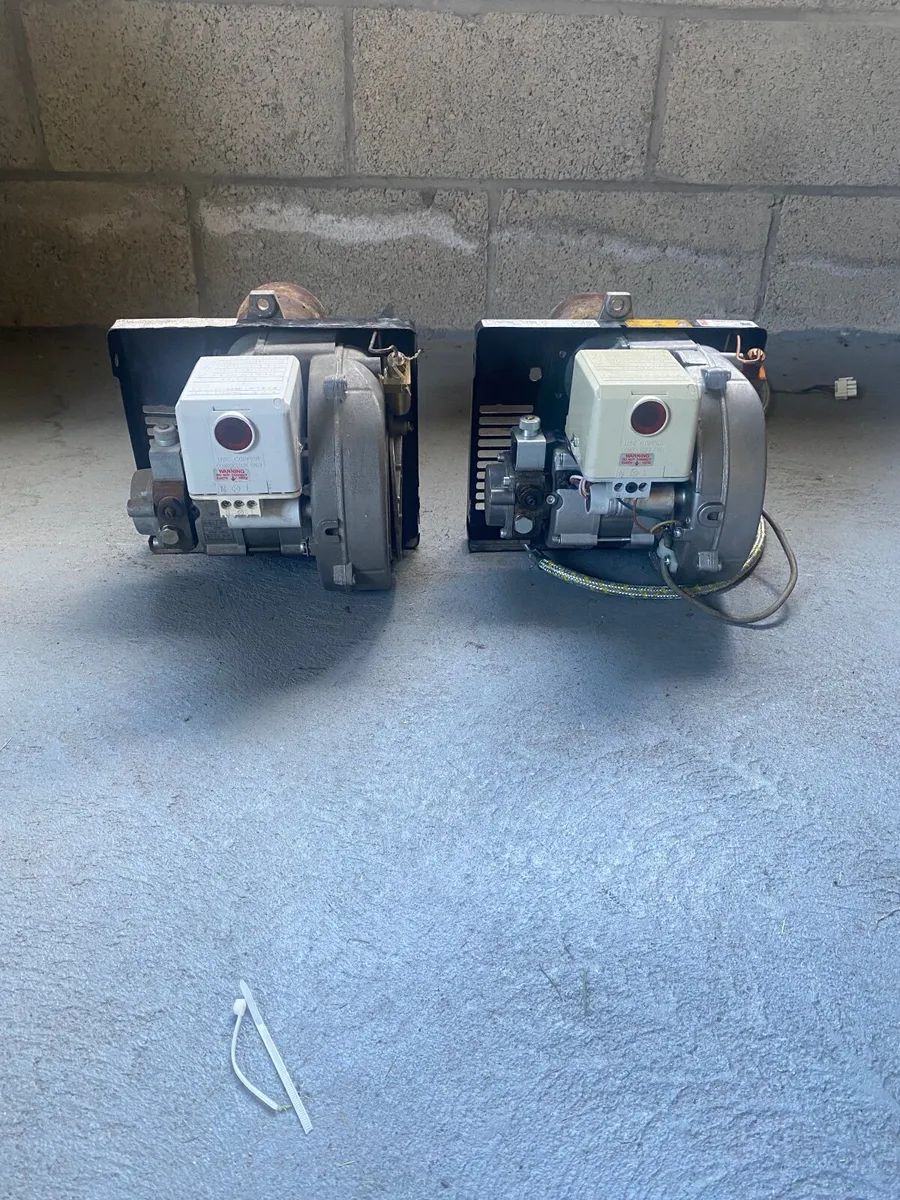 2x Riello Burners