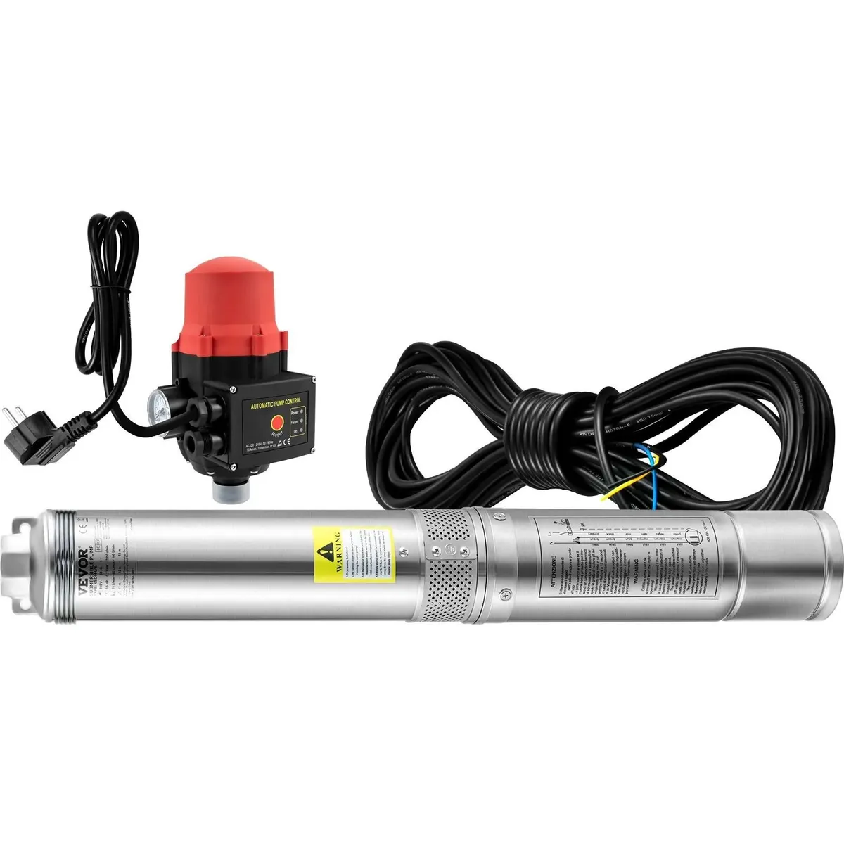 750W Deep Well Submersible Pump 105L Min Flow with - Image 3