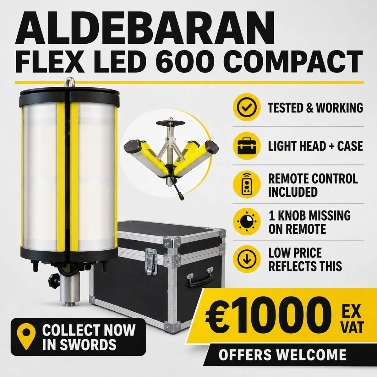 Site light / Scene Light - Aldebaran 360 Grad Flex - Image 1