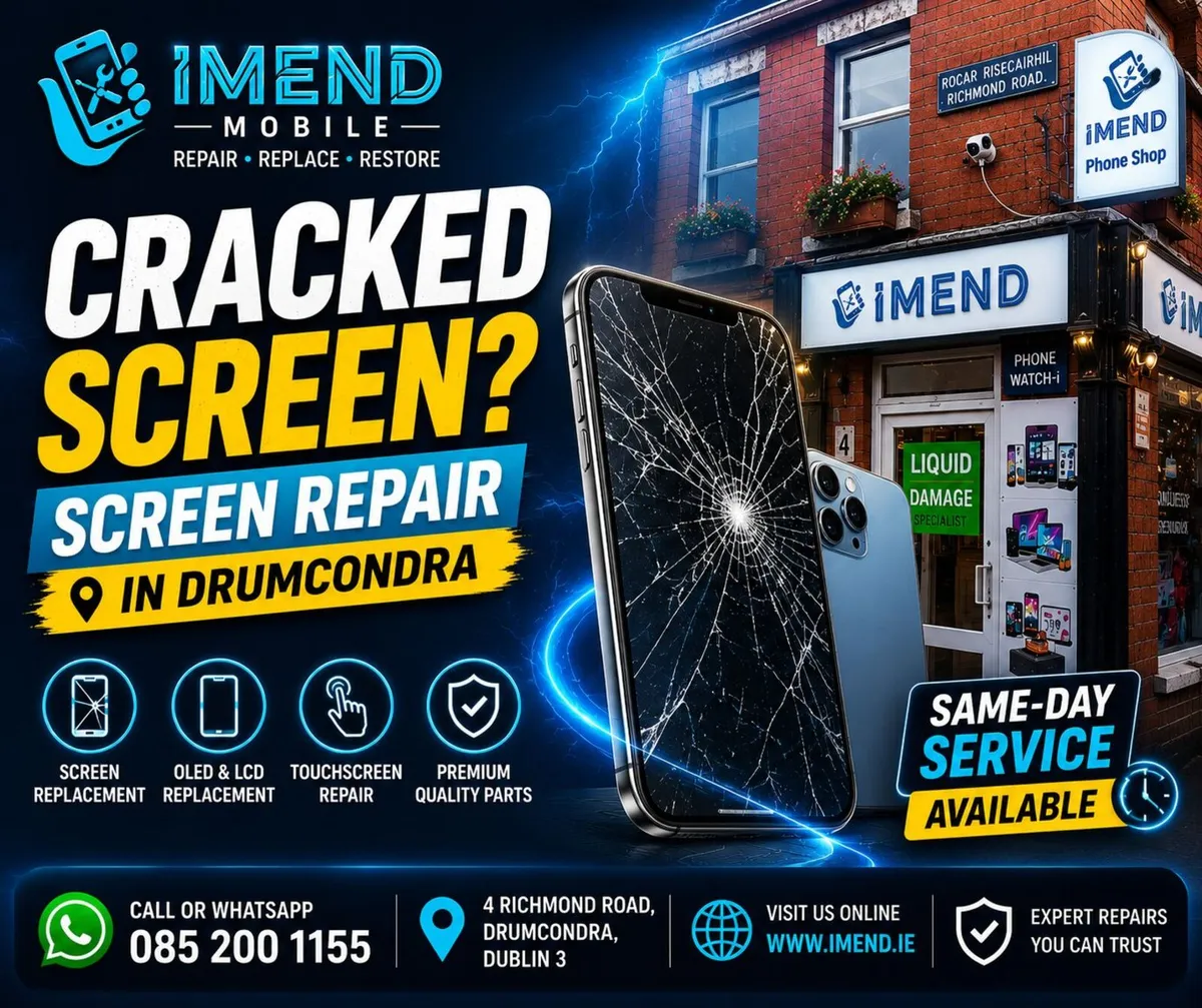 iPhone Screen Repair Dublin |Same Day| From €20 - Image 1