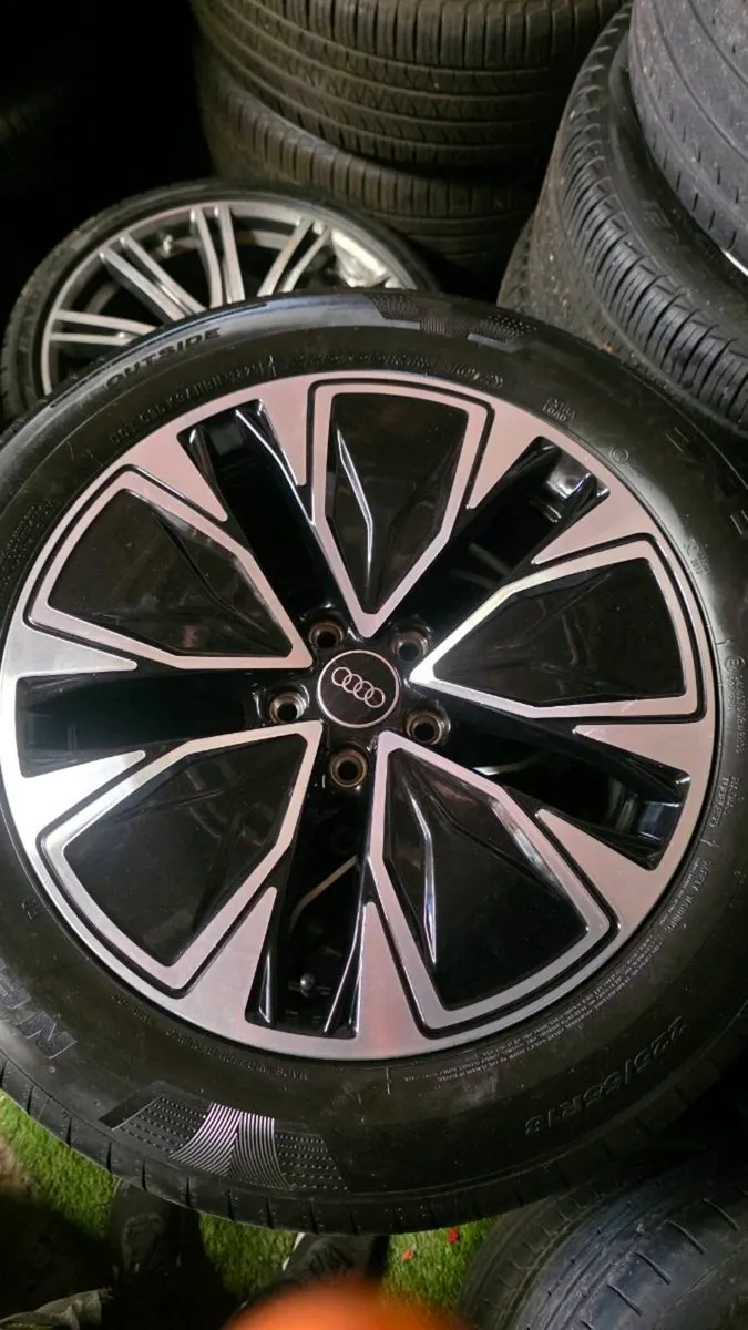 18" genuine audi alloys - Image 1