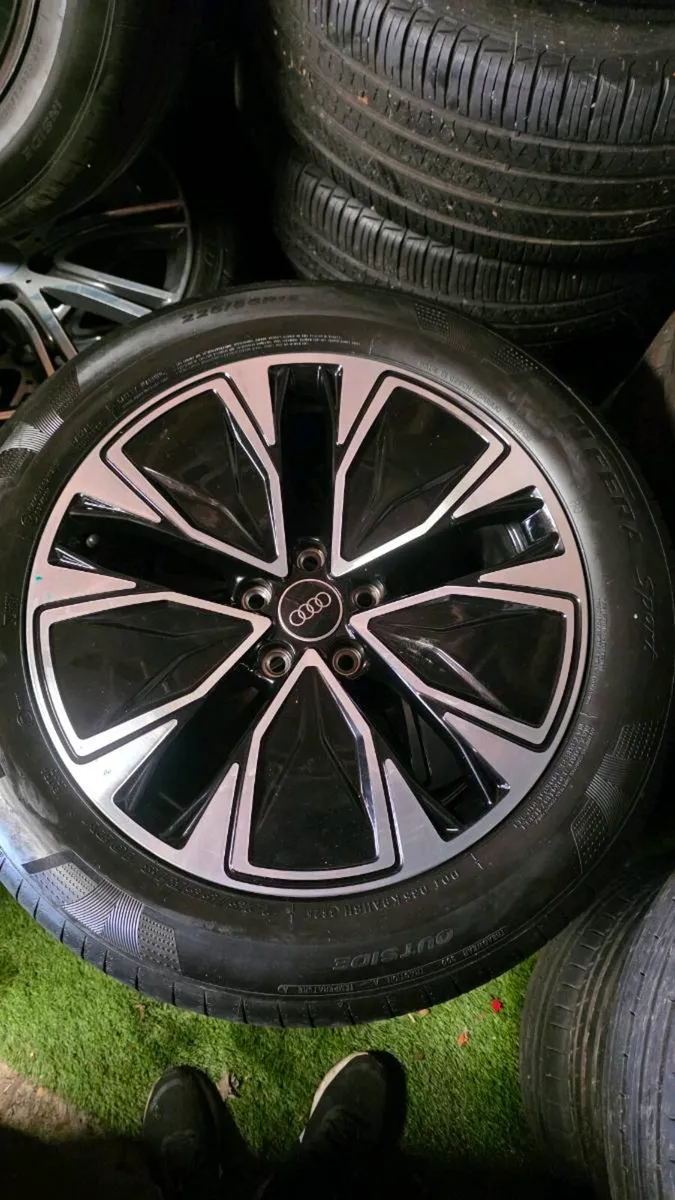18" genuine audi alloys - Image 2