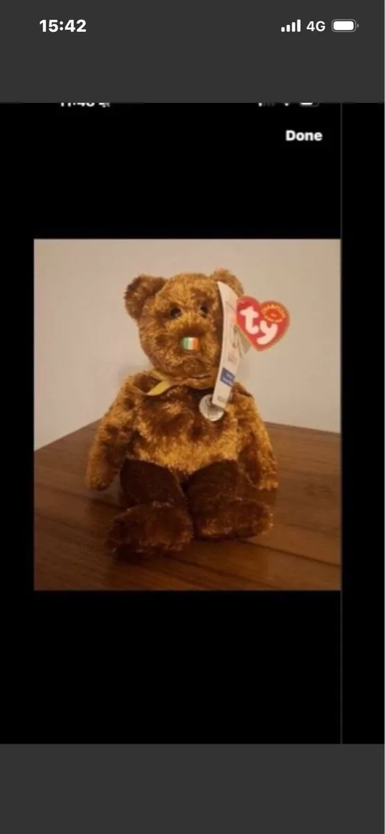 Rare & Retired Beanie Baby- Ireland - Image 1