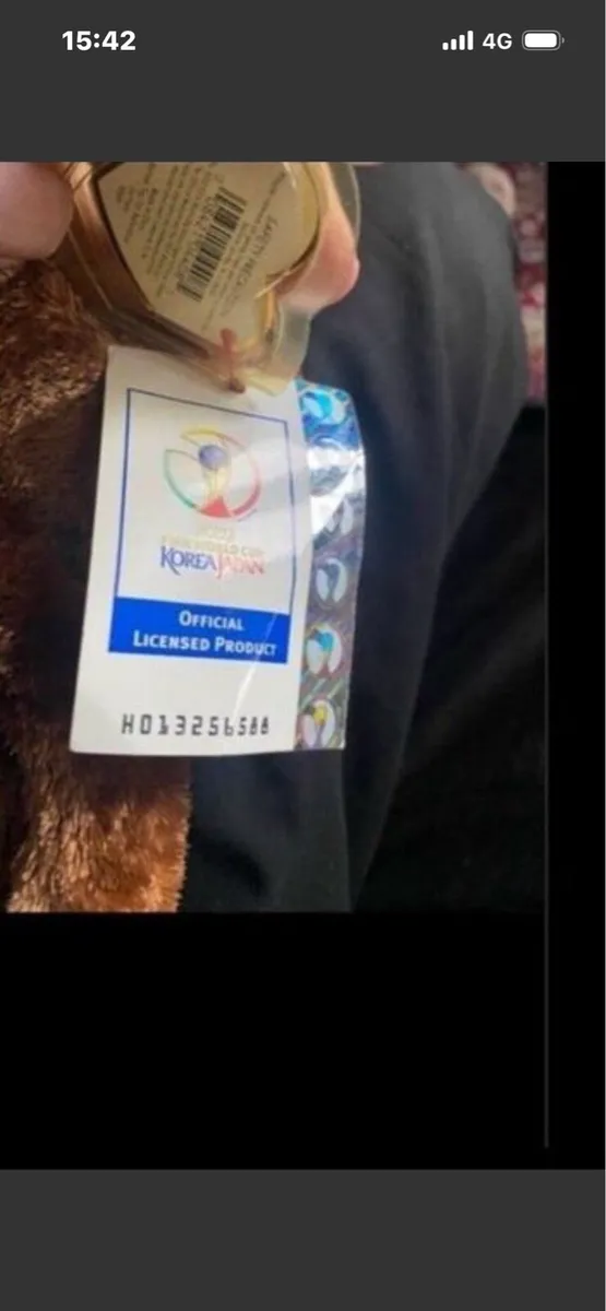 Rare & Retired Beanie Baby- Ireland - Image 3