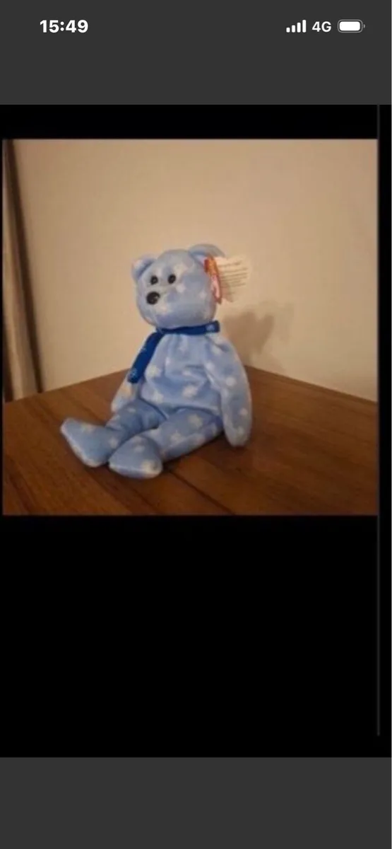 Rare & Retired Beanie Baby with errors - Image 2