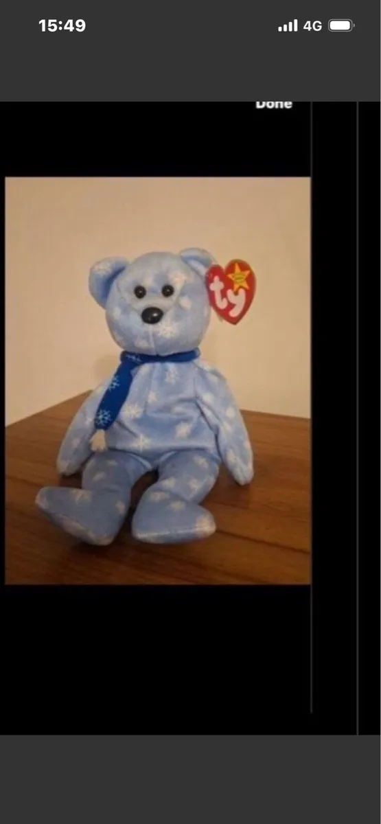 Rare & Retired Beanie Baby with errors - Image 1