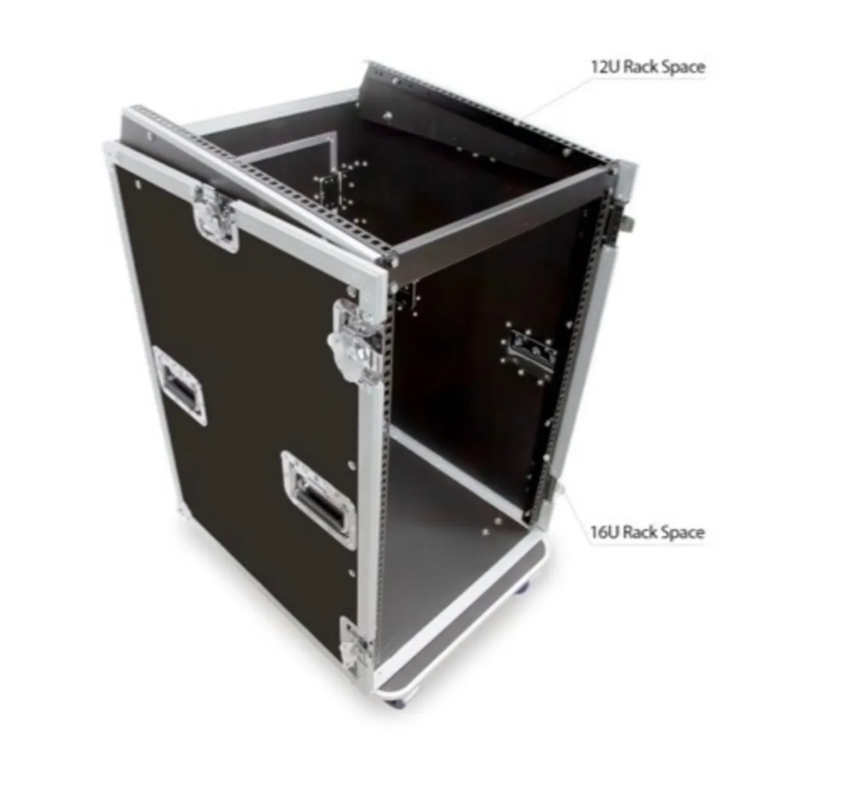 16u Heavy duty rack flightcase - Image 4