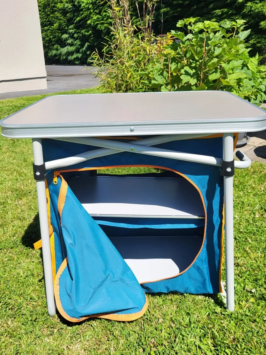 2 shelf camping cupboard - Image 2