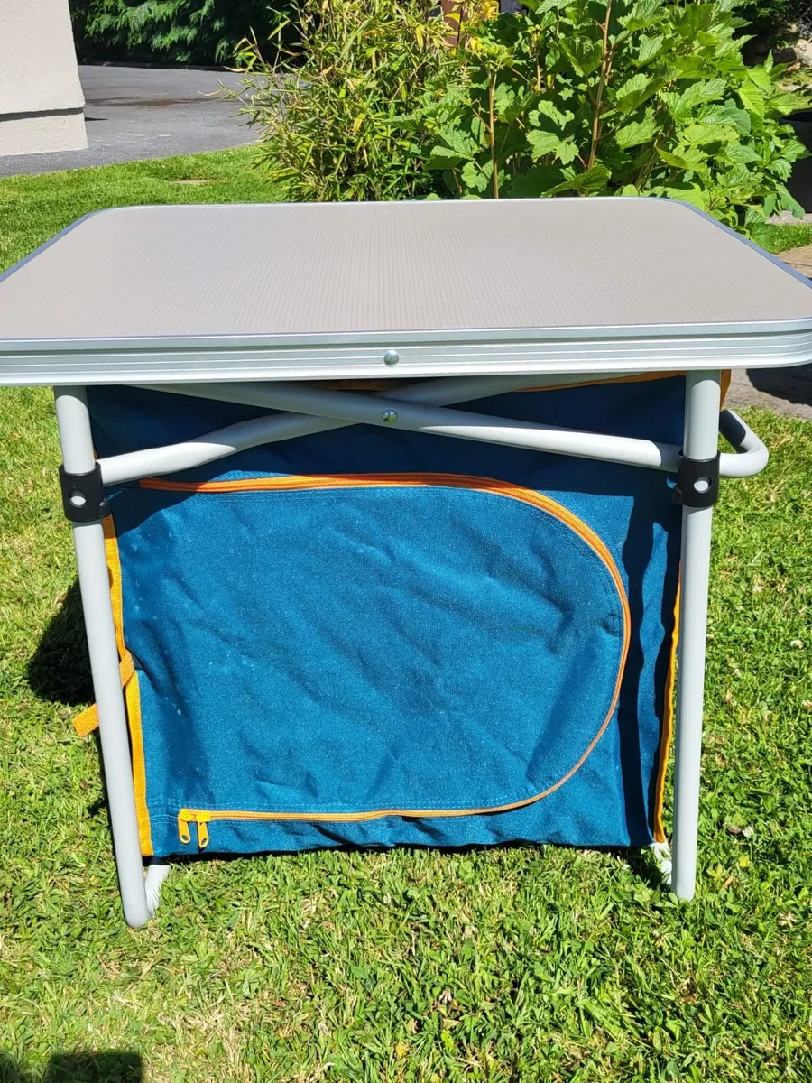 2 shelf camping cupboard - Image 4