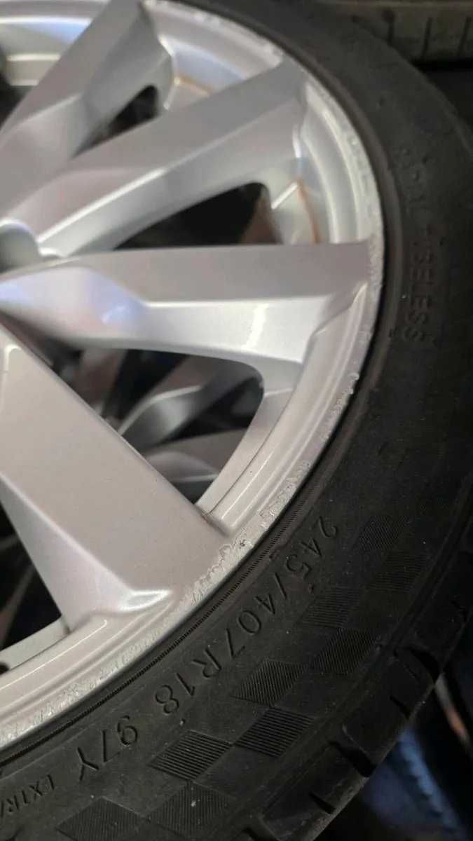 18" genuine audi alloys - Image 2