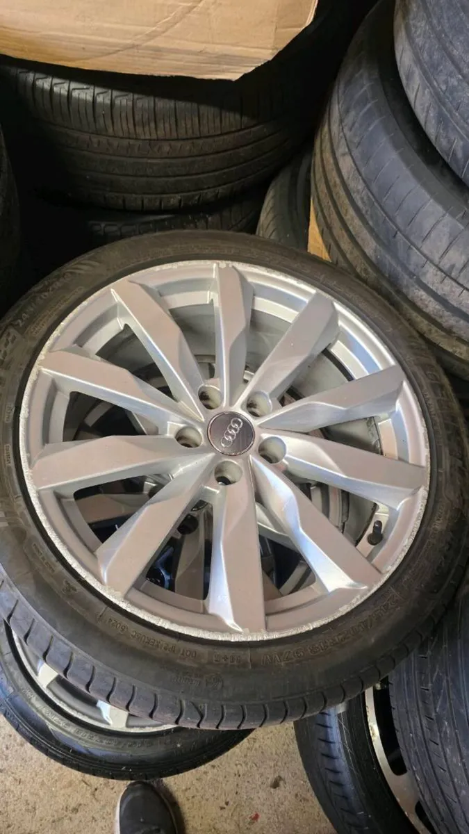 18" genuine audi alloys - Image 3