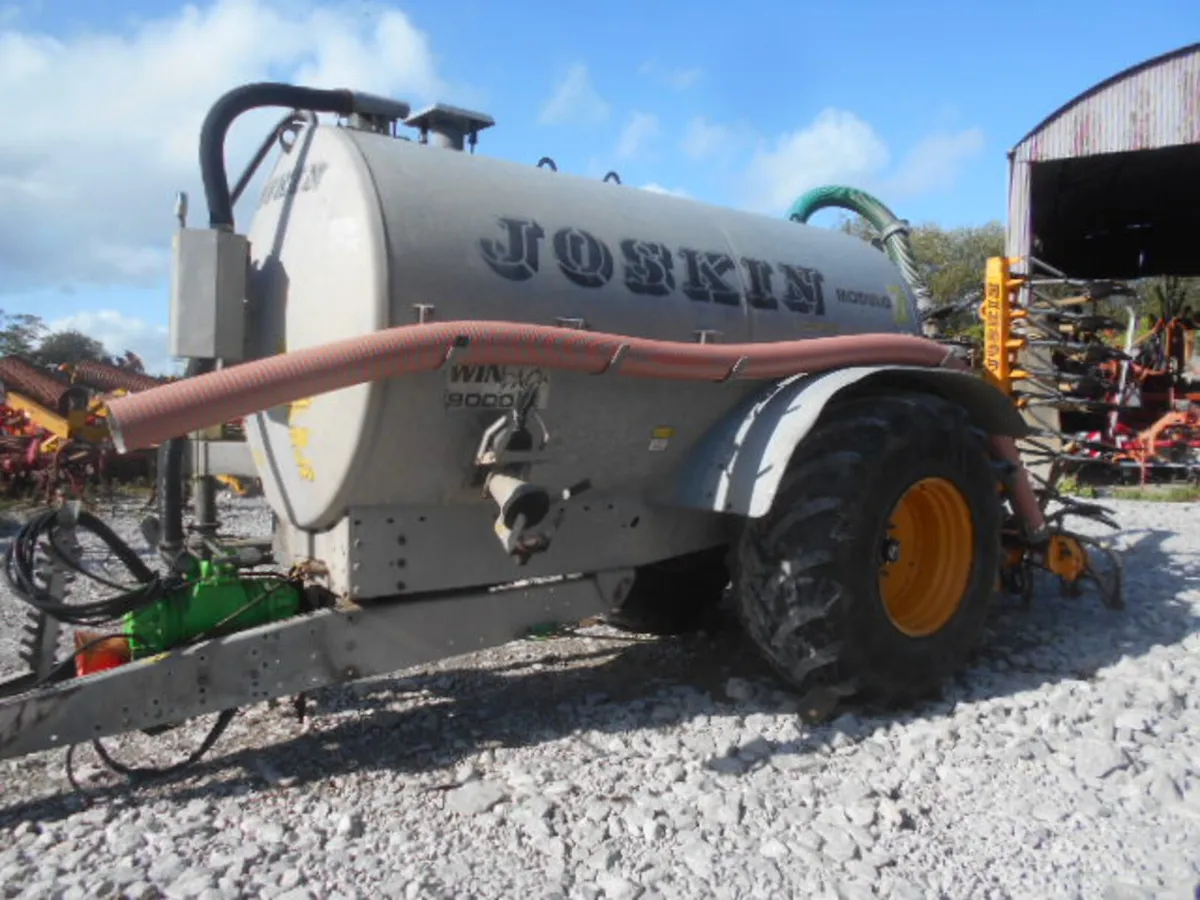 JOSKIN 9000L (2000G) TANKER C/W 6M TRAILING SHOE - Image 4