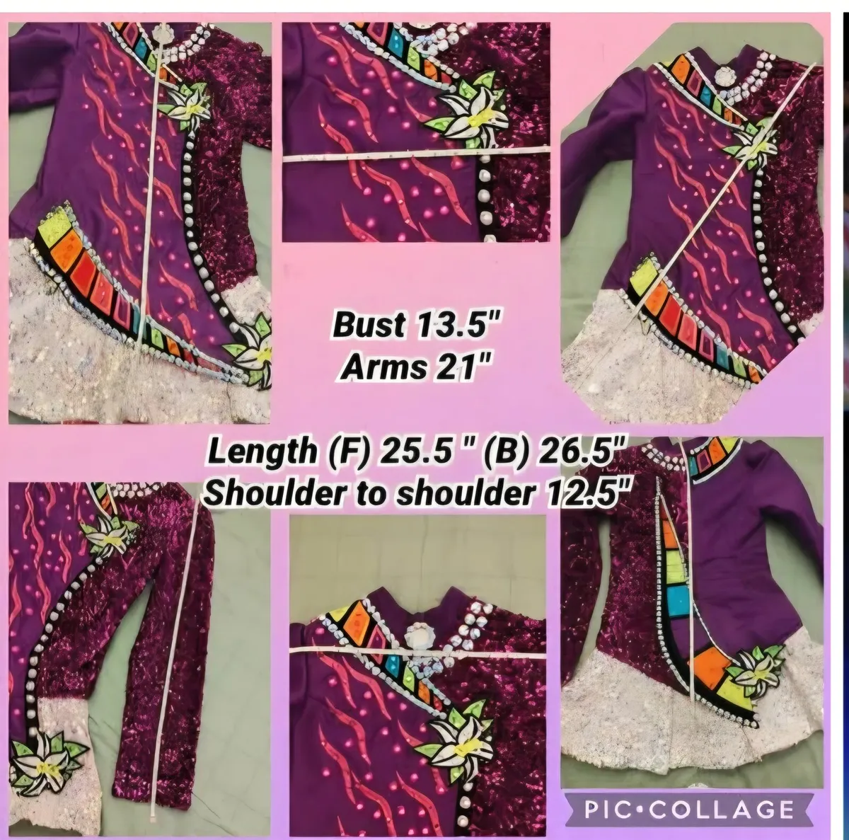Beautiful Irish Dancing Dress - Image 4