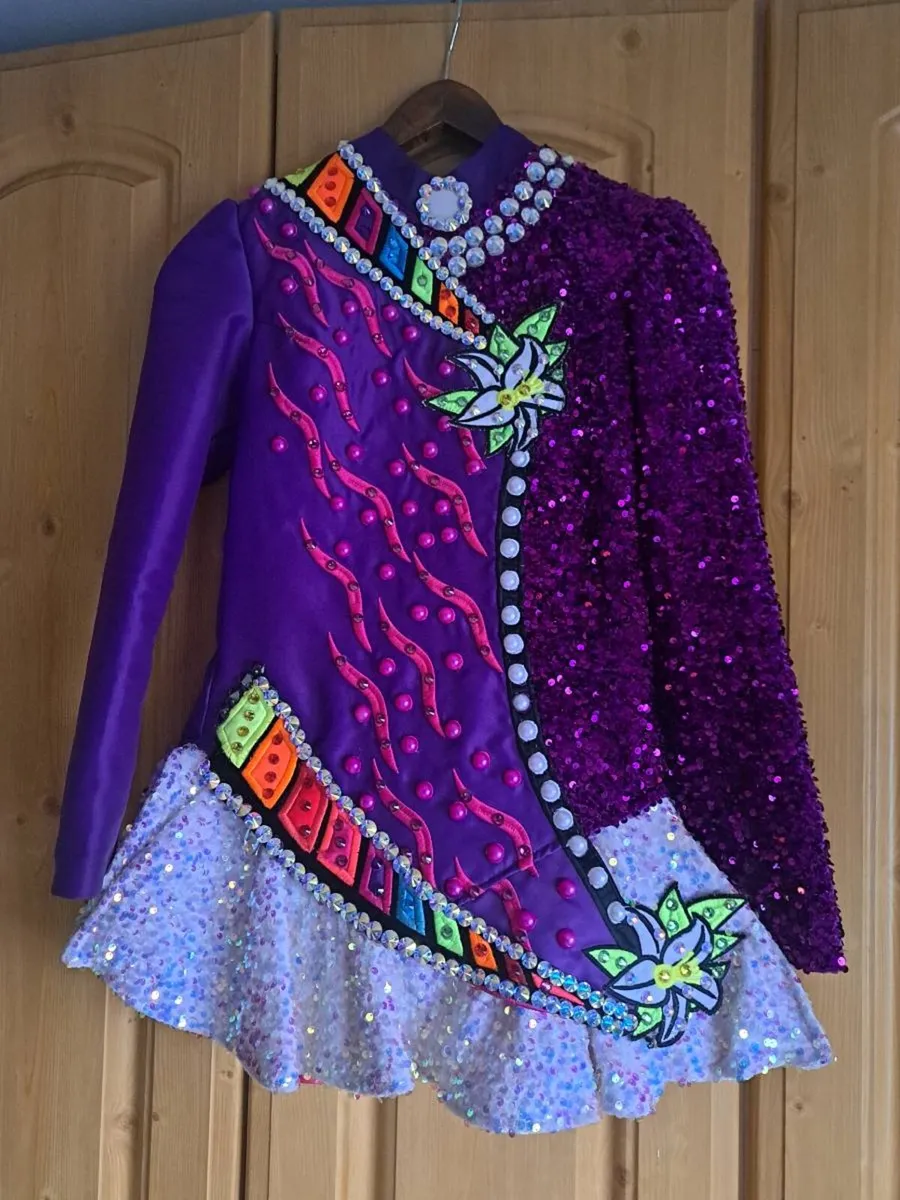Beautiful Irish Dancing Dress - Image 2
