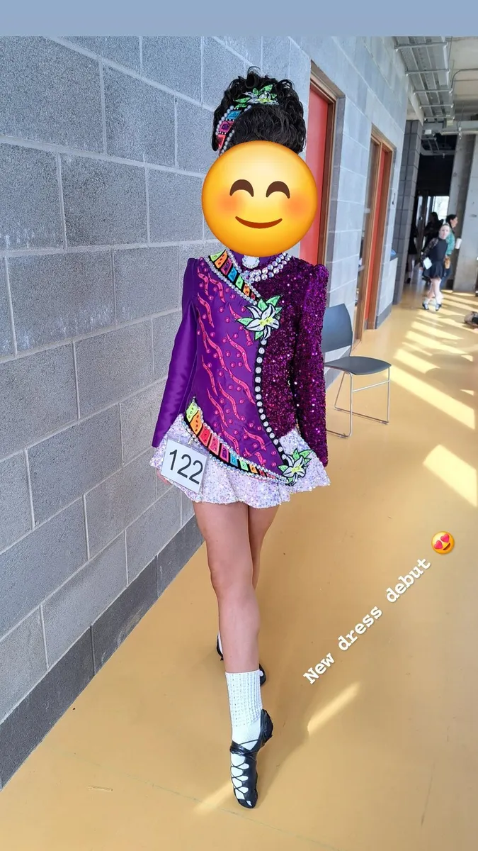 Beautiful Irish Dancing Dress - Image 1