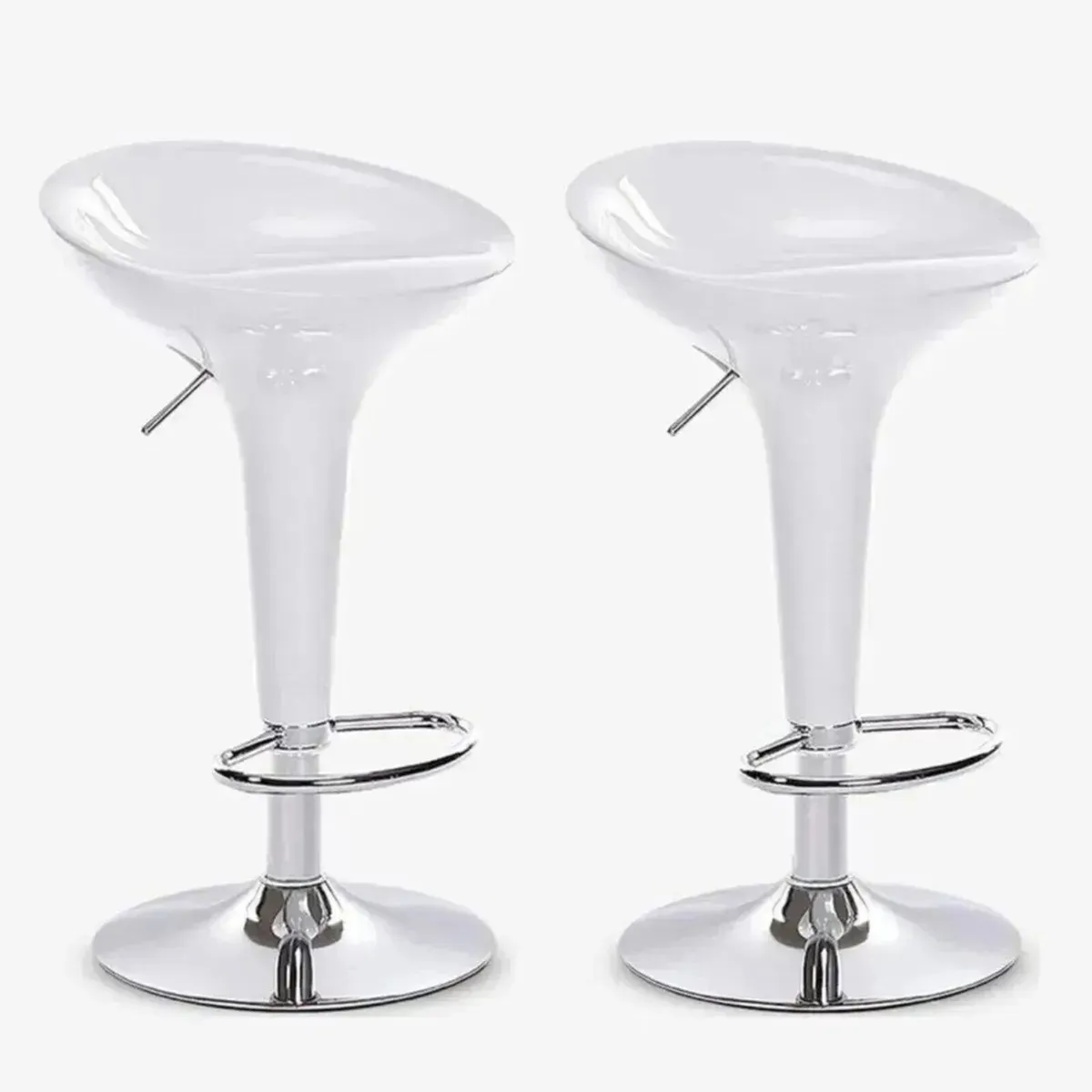 2 Gas Lift Bar Stools For Home Bar & Kitchen - Image 4