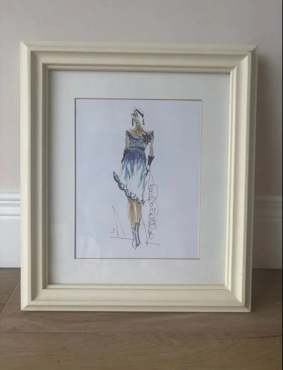 Paul costelloe cream frame 8 x 10 inches