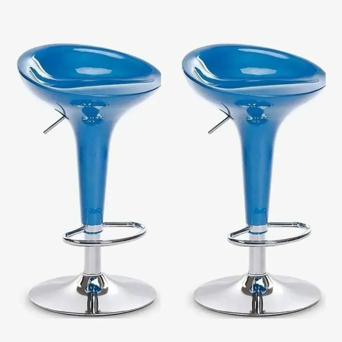 2 Gas Lift Bar Stools For Home Bar & Kitchen - Image 3