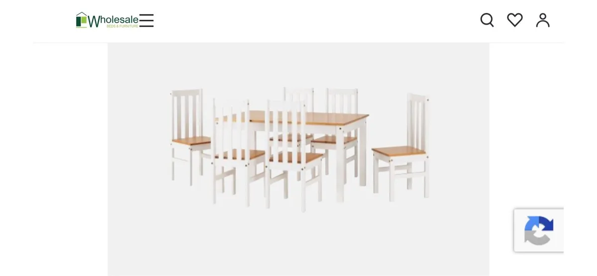6 SEATER DINING TABLES X4 - Image 2