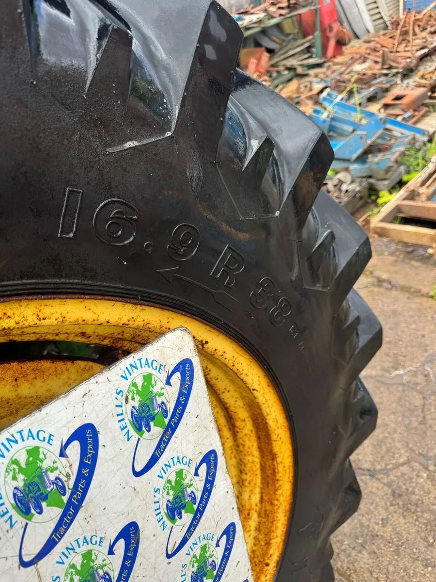 16.9R38 Rear Tyres & Rims to suit John Deere - Image 3
