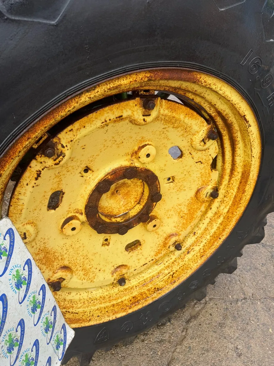 16.9R38 Rear Tyres & Rims to suit John Deere - Image 4