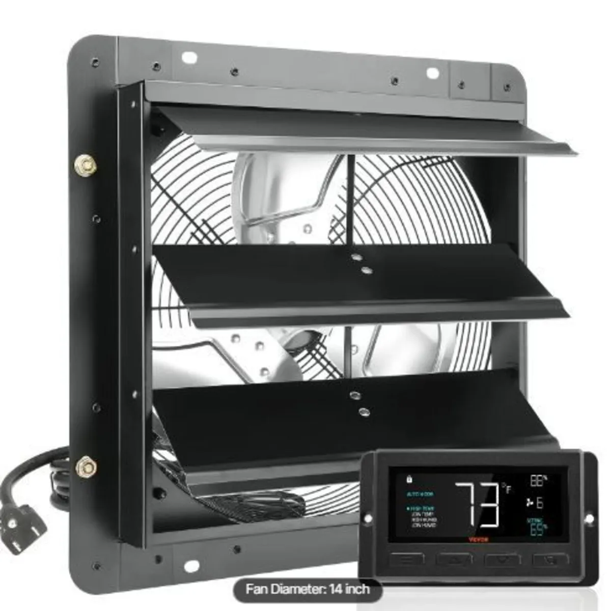 Shutter Exhaust Fan, 356 mm - Image 4