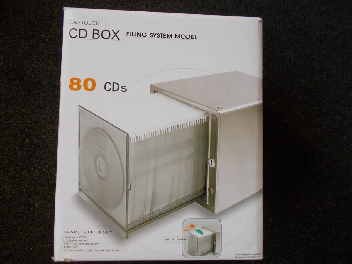 CD / DVD Filing Cabinet Drawer - Image 1