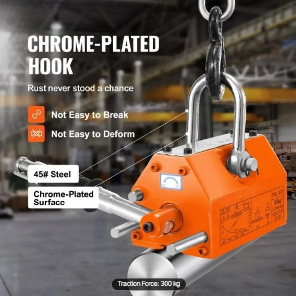 Magnetic Lifter, 660 lbs/300 kg Pulling Capacity - Image 3