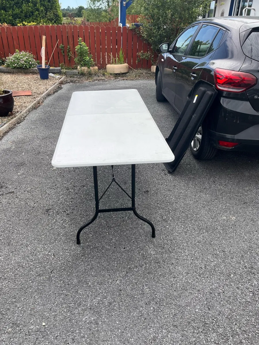 6ft camping/ function table - Image 1