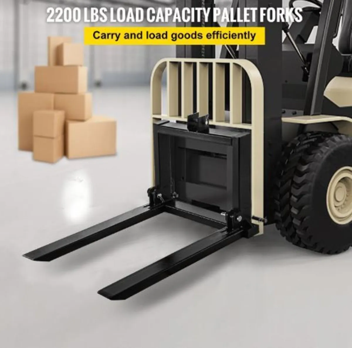 3 Point Hitch Pallet Fork 907.2 kg, - Image 2