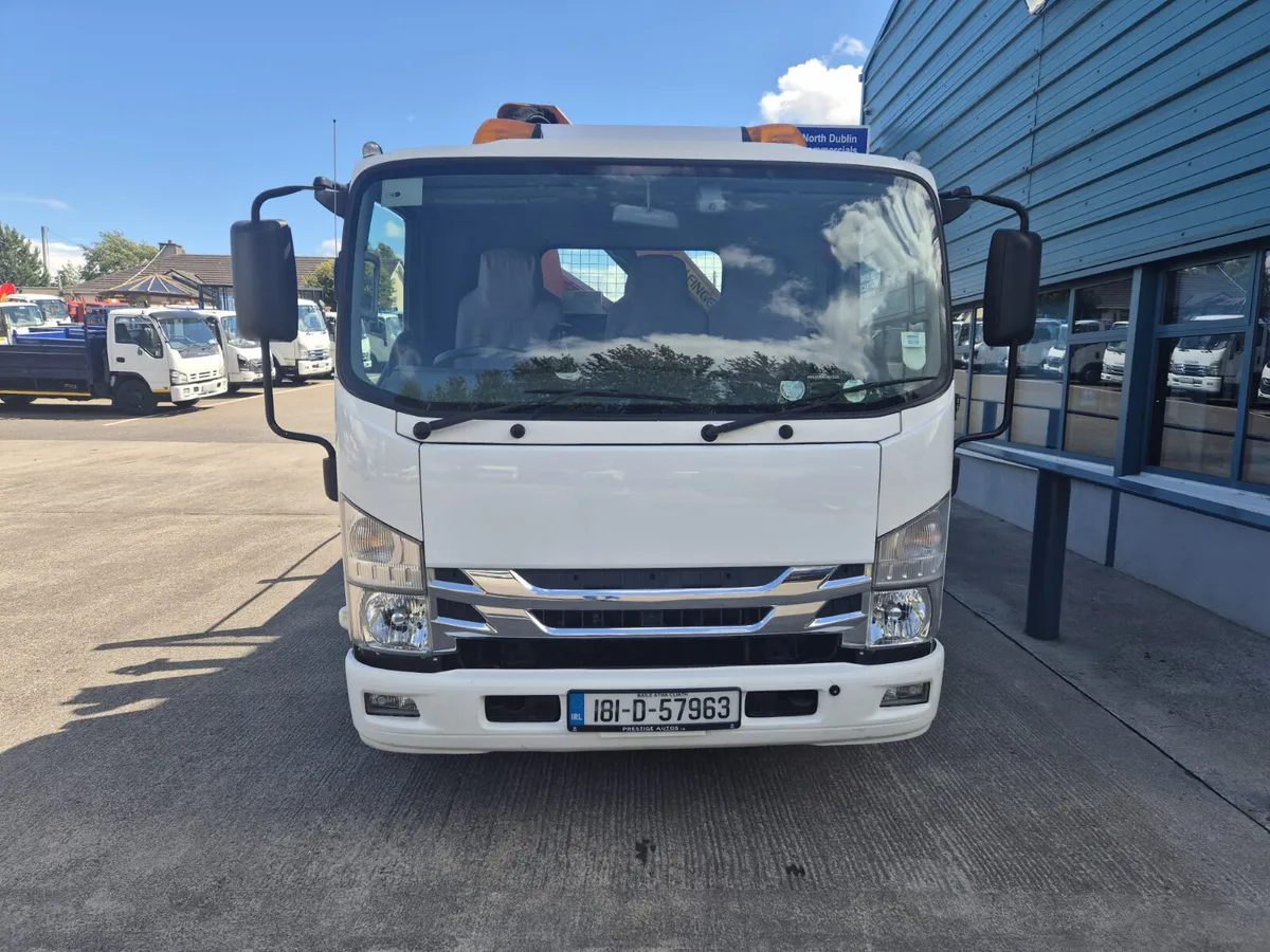 2018 Isuzu NPR75‑190 7.5T Tipper with Palfinger PK - Image 2