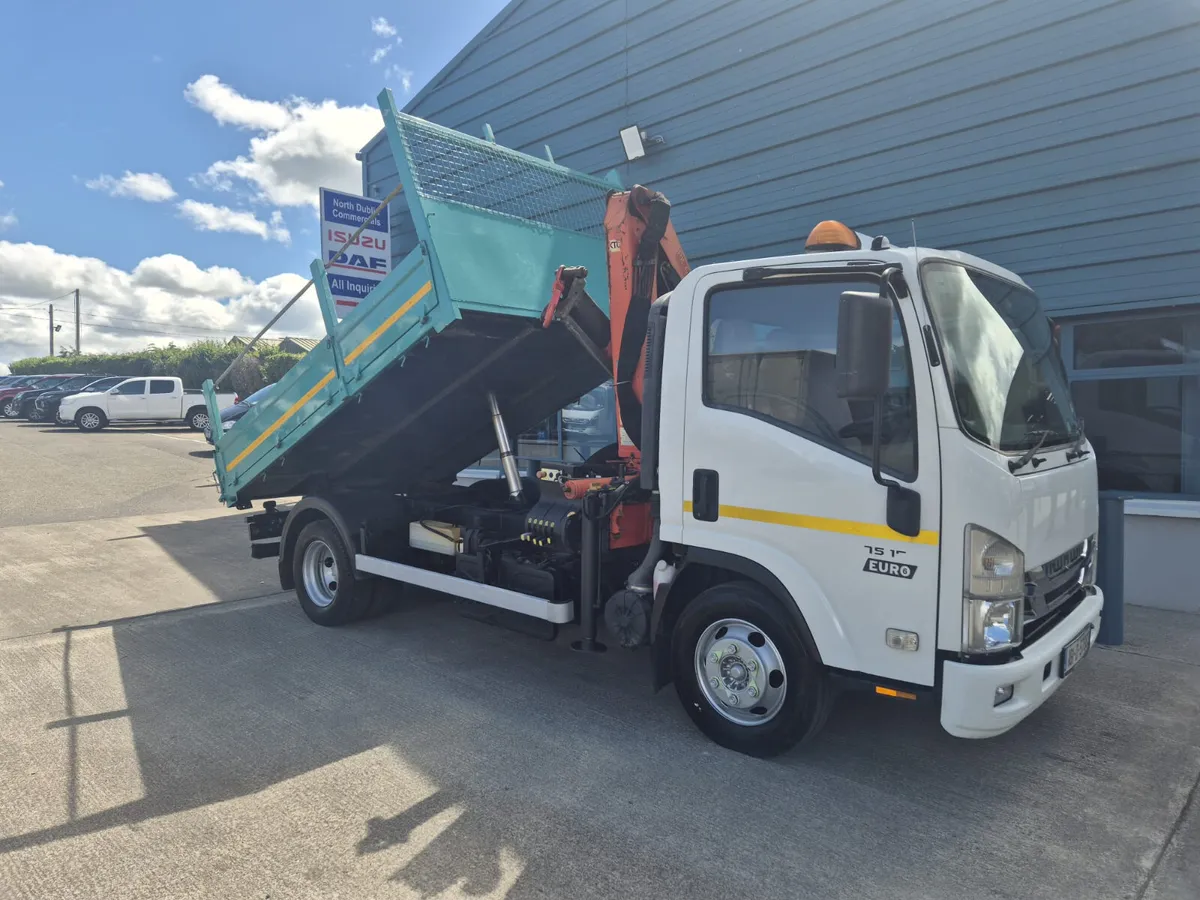 2018 Isuzu NPR75‑190 7.5T Tipper with Palfinger PK - Image 4