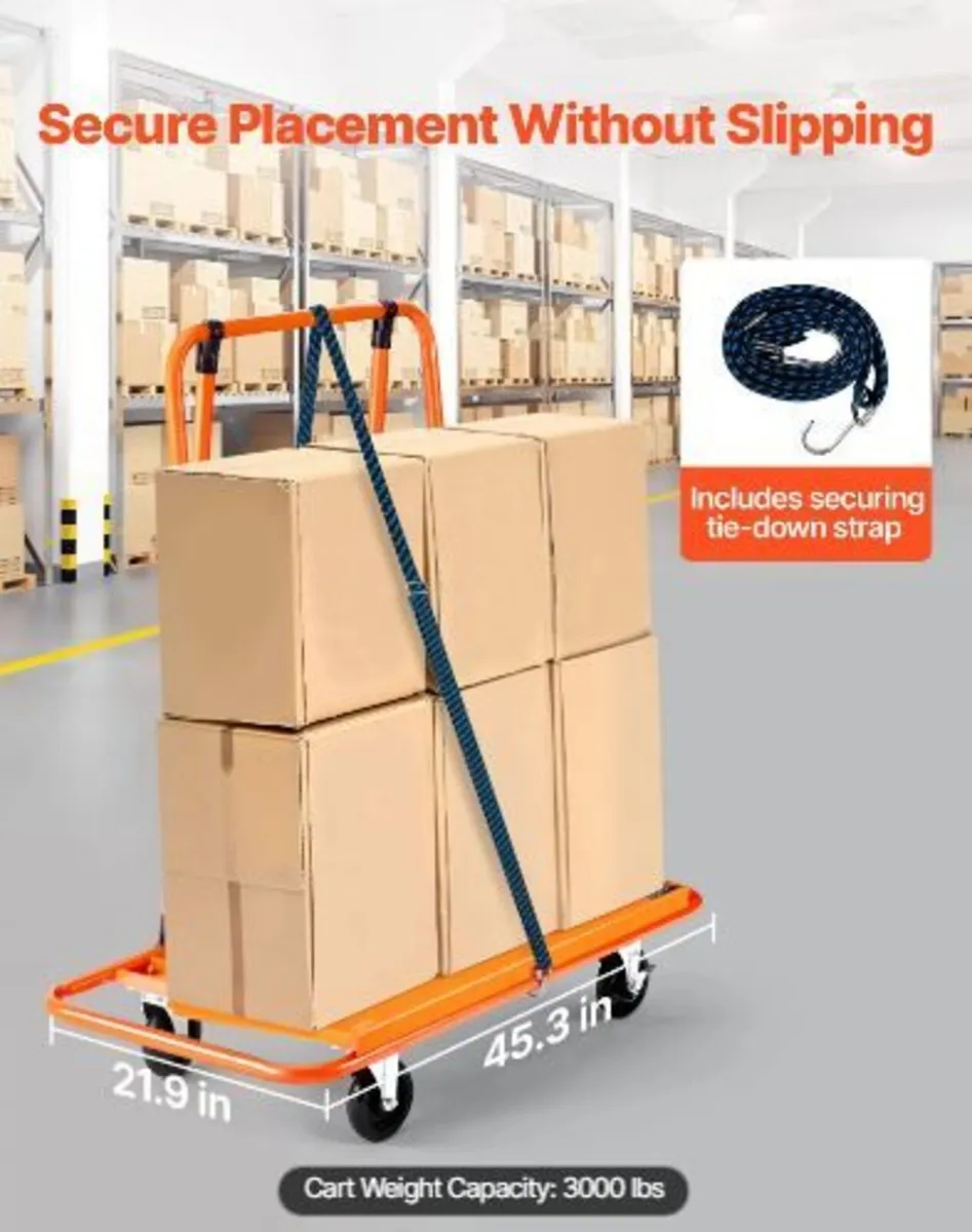 Drywall Cart Dolly, 816 kg Load Capacity - Image 4